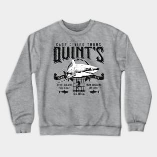 Quint's Cage Diving Tours Lts Crewneck Sweatshirt